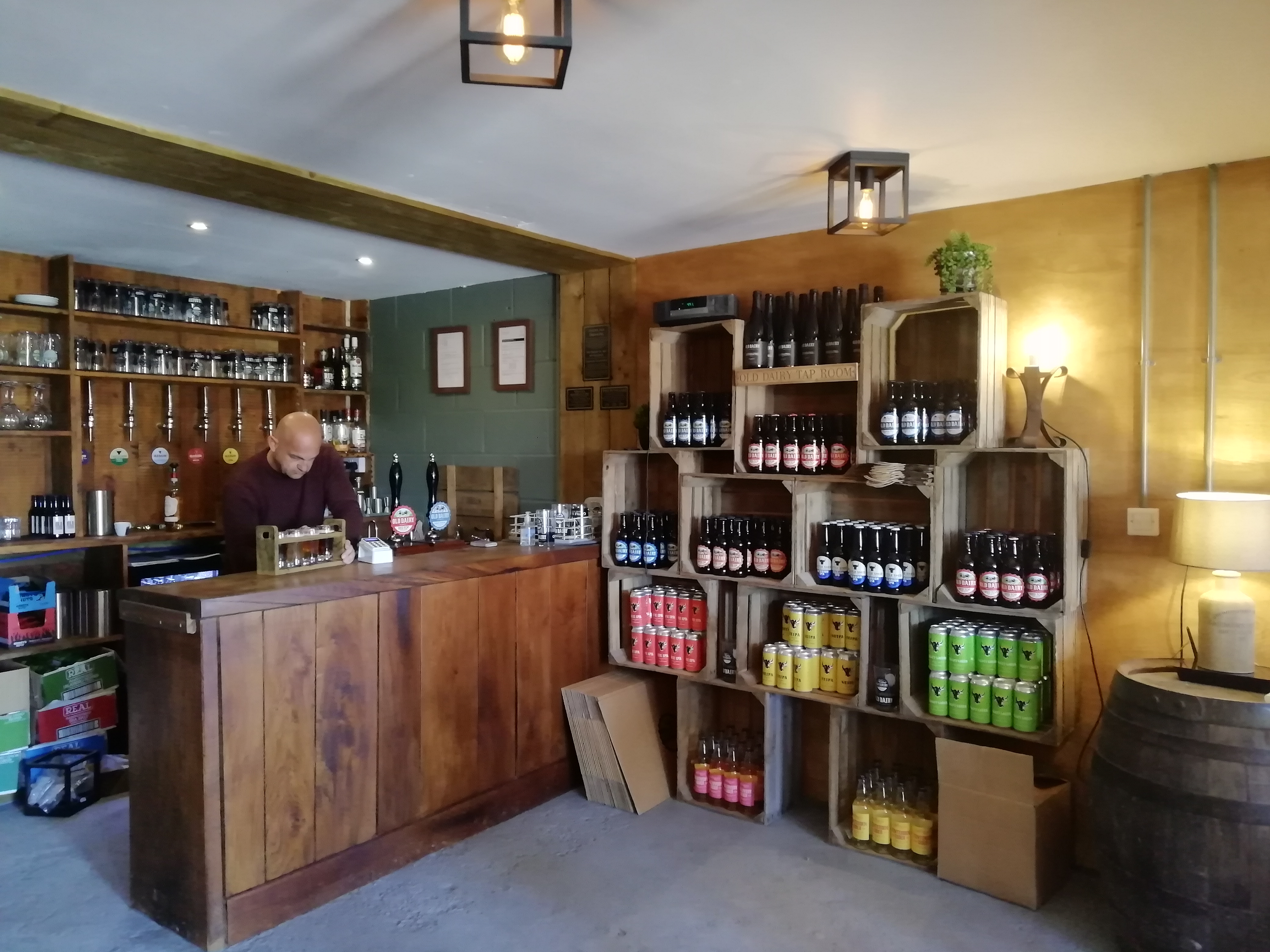 Old Dairy Brewery Taproom2 April2021